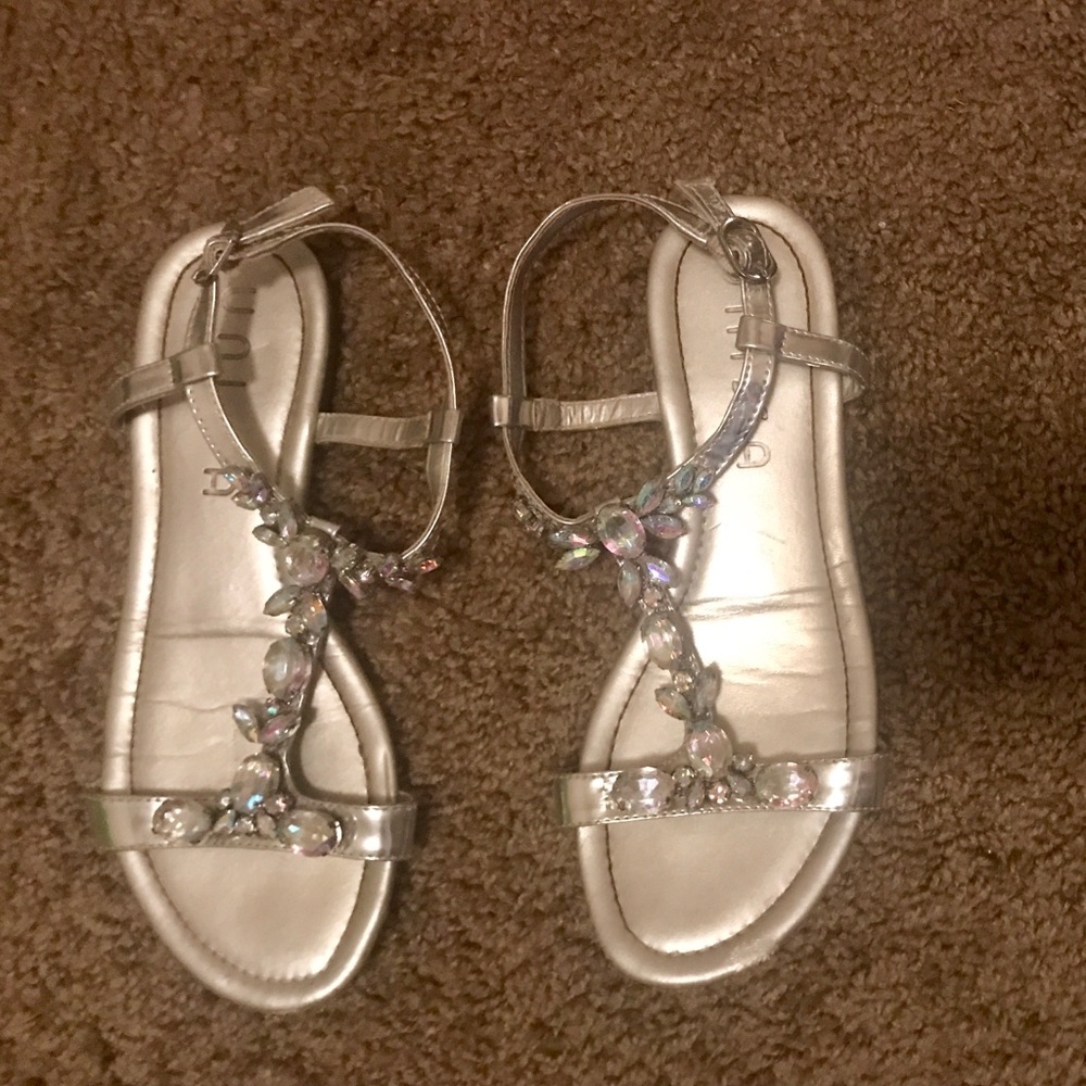 Sparkly flats